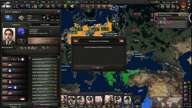 игра не перестаёт нас удивлять | Hearts of Iron 4 смотреть онлайн