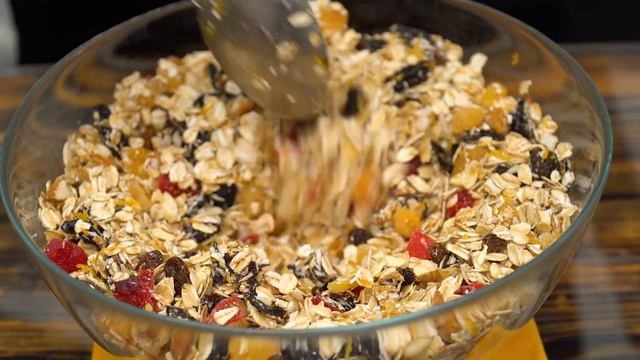 Полезнее и вкуснее не придумать! Батончики Мюсли к чаю | Кулинарим с Таней смотреть онлайн