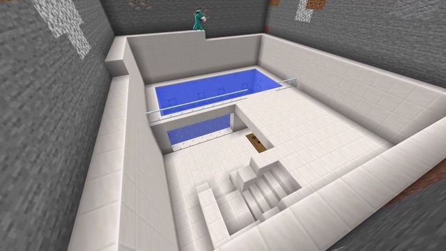 Minecraft NOOB Vs PRO Vs HACKER: MODERN UNDERGROUND HOUSE BUILD CHALLENGE In Minecraft Animation