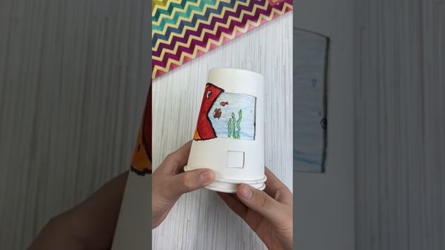 Поделка из бумажных стаканчиков смотреть онлайн