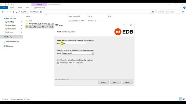 EDB PostgreSQL 12 Installation on Windows 2019 Server смотреть онлайн