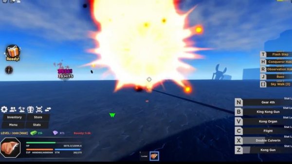 (CODE) Noob To Gear 5 Luffy In ONE Video In Roblox HAZE PIECE