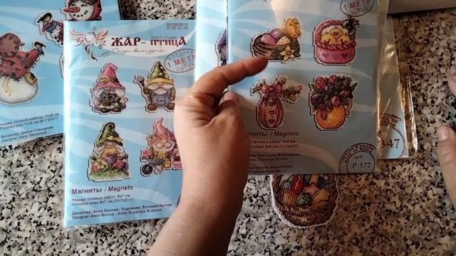 *1)Обзор посылки с сайта" Мир вышивки"- я ее дождалась, урра)) *2) что я сейчас вышиваю. смотреть онлайн