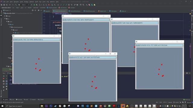 Simulator over TCP/IP sockets in Java смотреть онлайн