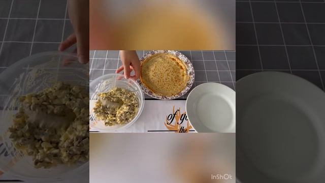 Фаршированные блинные закуски. Блинный салат. Просто и доступно. Рецепт на казахском.