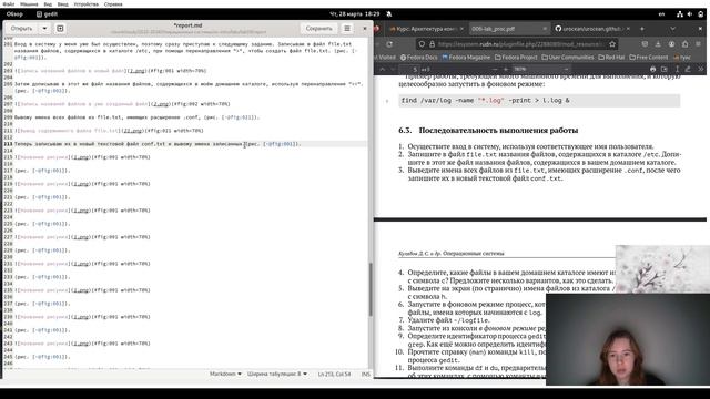 Лабораторная работа №8. Создание отчета смотреть онлайн