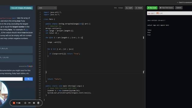Coderbyte Array Challenge - JAVA смотреть онлайн