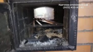 Печь с водяным котлом для отопления