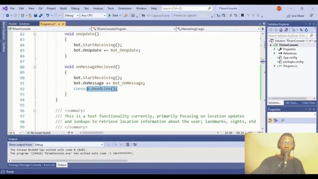 Program CUSTOM Telegram Chat Bots! | (Utilising C#) смотреть онлайн