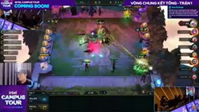 Live sớm : Đánh rank 2 game rồi xem giải TFT Intel Campus! смотреть онлайн