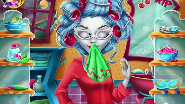 Монстр Хай Гулия Макияж (Game Ghoulia Real Makeover) смотреть онлайн