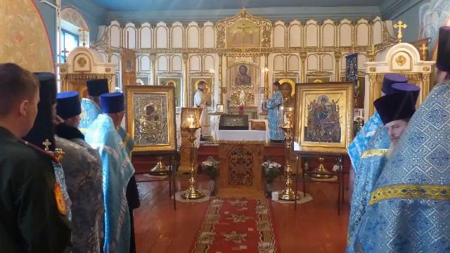 Святыни с Афона в Тарской Епархии смотреть онлайн