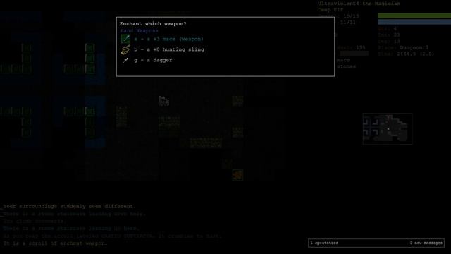 Deep Elf Wizard Part 1 - Dungeon Crawl Stone Soup смотреть онлайн