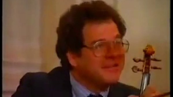 Itzhak Perlman Master Class