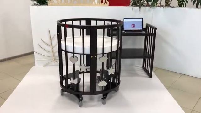 Овальная кроватка сама укачает ребенка смотреть онлайн