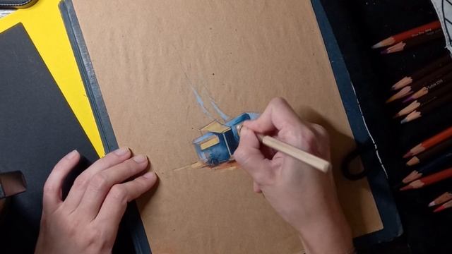 Рисуем фургон. Графика с Дашей Мельник смотреть онлайн