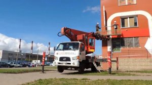 Автовышка и работа на ней.