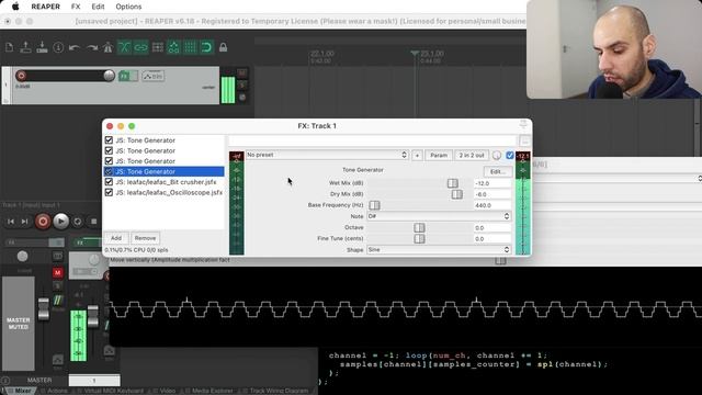 Programming Audio Effects: Multichannel Bit Crusher and Oscilloscope смотреть онлайн