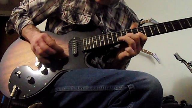 Shred-Runs/Playthrough Jam on Epiphone Les Paul Melody Maker смотреть онлайн