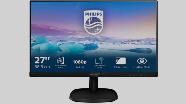 Philips 273V7QDAB 27 Inch FHD Monitor 75 Hz, 4ms, IPS ✅ Review
