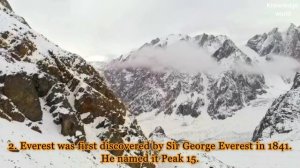 Mount Everest | Everest History and Interesting Facts | World Highest Mountain | Educational video