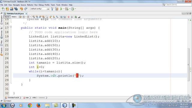 29 - Listas Enlazadas mediante la Clase LinkedList (EDDJava) смотреть онлайн