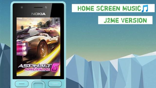 Asphalt 6 Home Screen Music || J2me Version || J2me Sounds смотреть онлайн