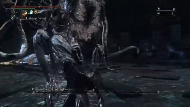 Bloodborne Ebrietas kills herself смотреть онлайн