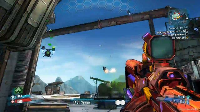 Borderlands 2 playthrough as Zer0 - Part 11-1: Sawtooth Cauldron смотреть онлайн
