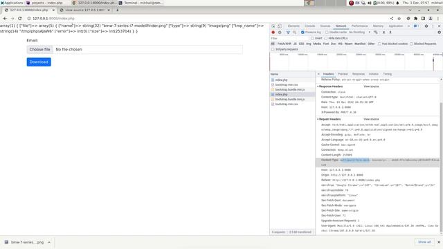 Видеоурок 10: Загрузка файлов на сервер c помощью формы и PHP. Использование move_uploaded_file. смотреть онлайн