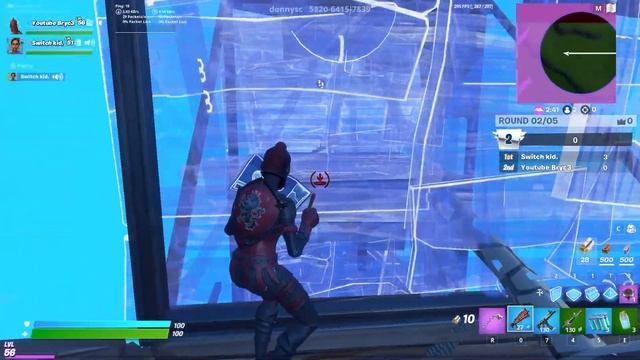 Red Knight + Candy Axe Fortnite Gameplay смотреть онлайн