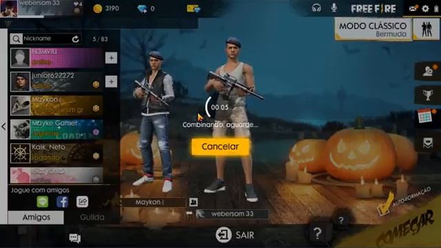 LIVE FREE FIRE COM INCRITOS смотреть онлайн