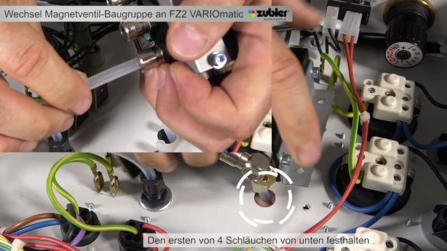 Zubler Anwendungsvideo | Z2 VARIOmatic Magnetventilwechsel (deutsch) смотреть онлайн