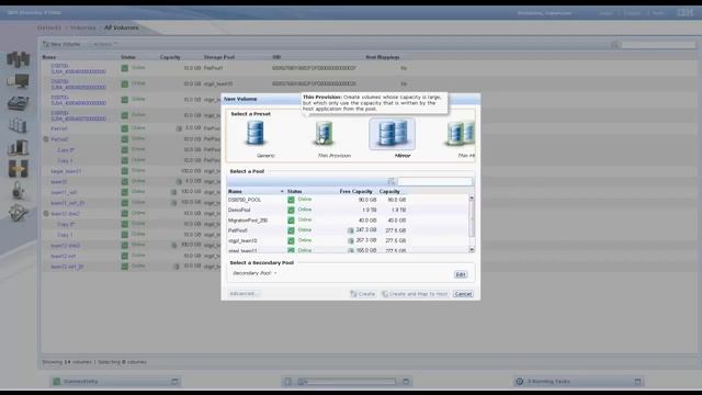 IBM Storwize V7000 Volume Management HD смотреть онлайн
