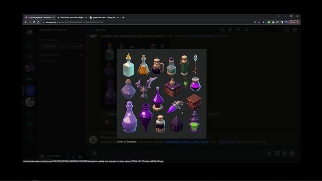 How To Make RPG Game Assets (Midjourney 2D Sprite Sheet Prompt Example) смотреть онлайн