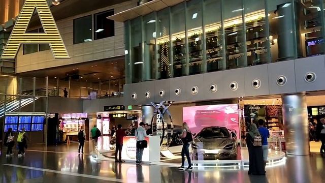 Катар. Доха. Аэропорт Хамад. смотреть онлайн