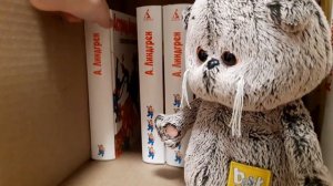 Басик с Басей идут в библиотеку!