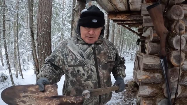 В Лес с Батей и Ромашкой.. Посидели у костра. Вспомнили Николая.