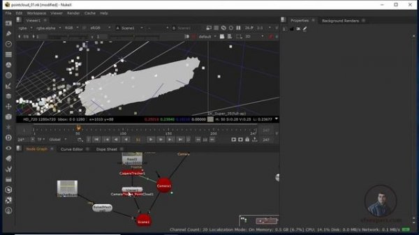 Nuke - Point Cloud Generator & Matchmove in Nuke [Tips&Tricks] EPS 06 || 3D Point Generator Tutoria