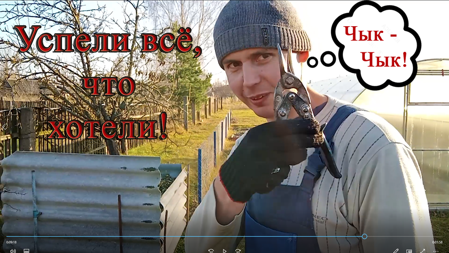 Пытаемся всё успеть! Утеплили крышу в курятнике. Подрезаем малину. Из столицы в деревню. смотреть онлайн