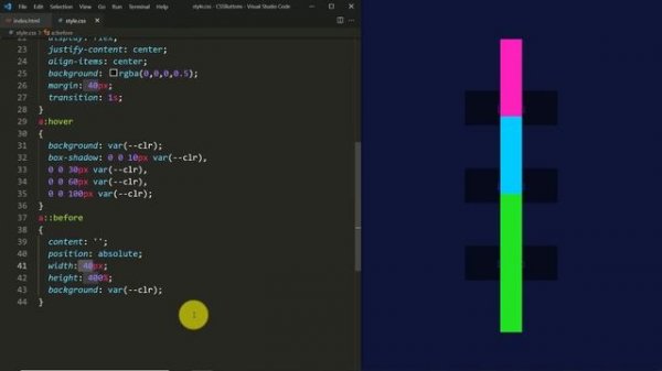 CSS Animated Buttons with Hover Effects | Html CSS Animation