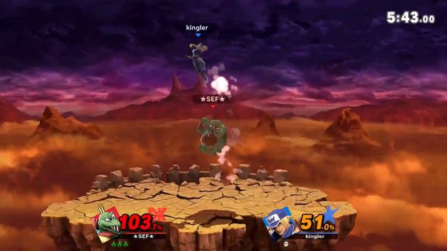 SEF7000 Play's Super Smash Bros. Ultimate Online: (King K.Rool) смотреть онлайн
