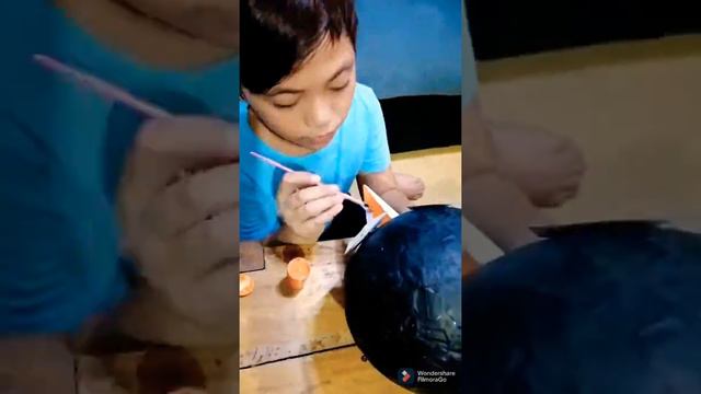 Making 3D Paper Mache Art | Bomb from Angry Birds смотреть онлайн