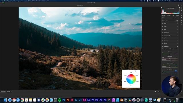 Цветокоррекция в Фотошопе с помощью Camera Calibration! ПОЛНЫЙ РАЗБОР смотреть онлайн