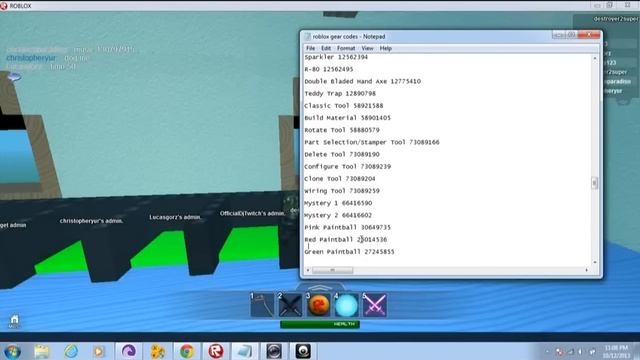 roblox gear codes old codes recovered смотреть онлайн