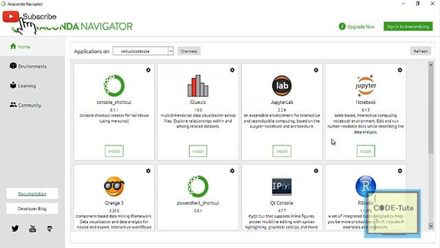 How to create virtual Environment in Python Anaconda | in Jupyter смотреть онлайн