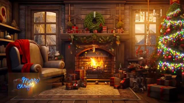 Relaxing Christmas Ambience ? Christmas Music 2024, Christmas Carols, Heavenly Christmas Music