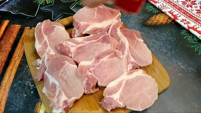 Свиная корейка в томатно-яблочном соусе! Сочная и очень вкусная! смотреть онлайн