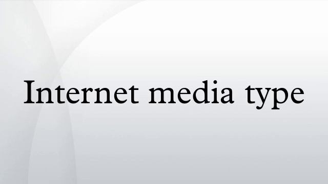 Internet media type смотреть онлайн