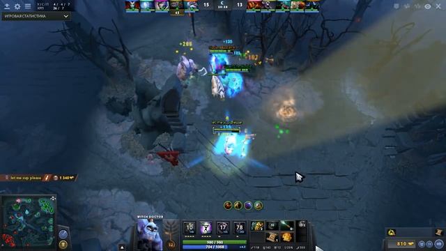 BIVER NA`VI ИГРАЕТ НА WITCH DOCTOR В DOTA 2 / НОВЫЙ САППОРТ НАВИ смотреть онлайн